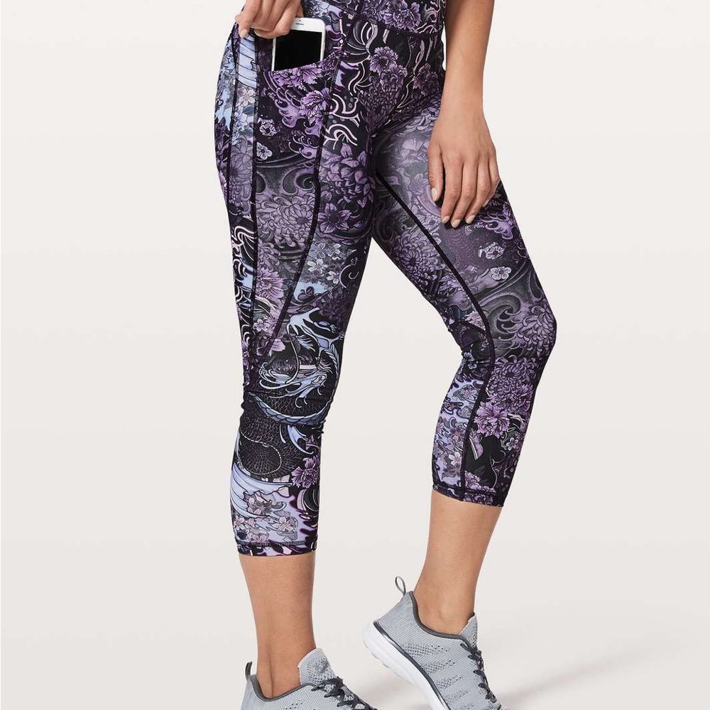 Lululemon Memoir Multi Purple Leggings